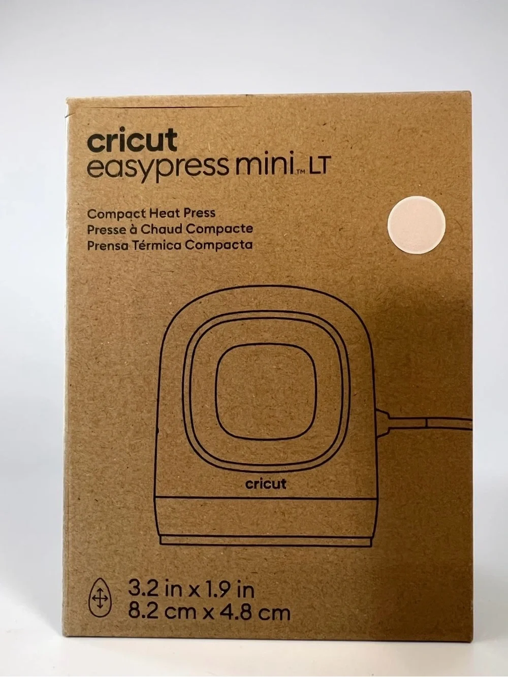 Cricut EasyPress Mini™ LT in Blush Pink